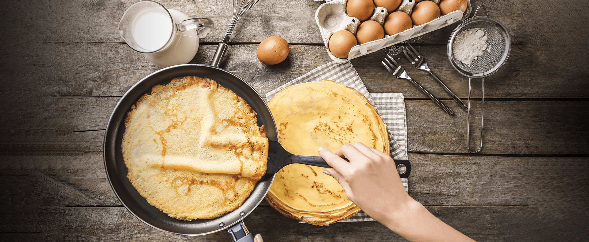 Panquecas de carne moída, frango e 4 queijos - aprenda a fazer