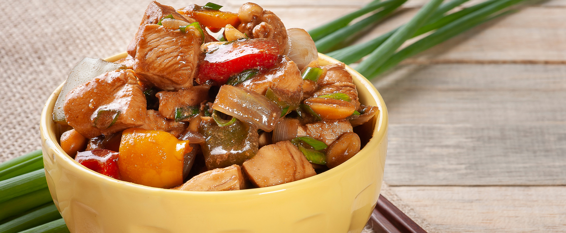 Frango xadrez, Receita de uma panela só