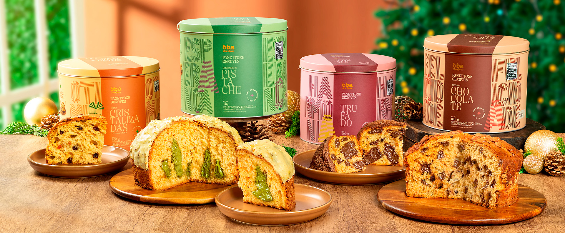 Panettones em latas: ideais para presentear no fim de ano